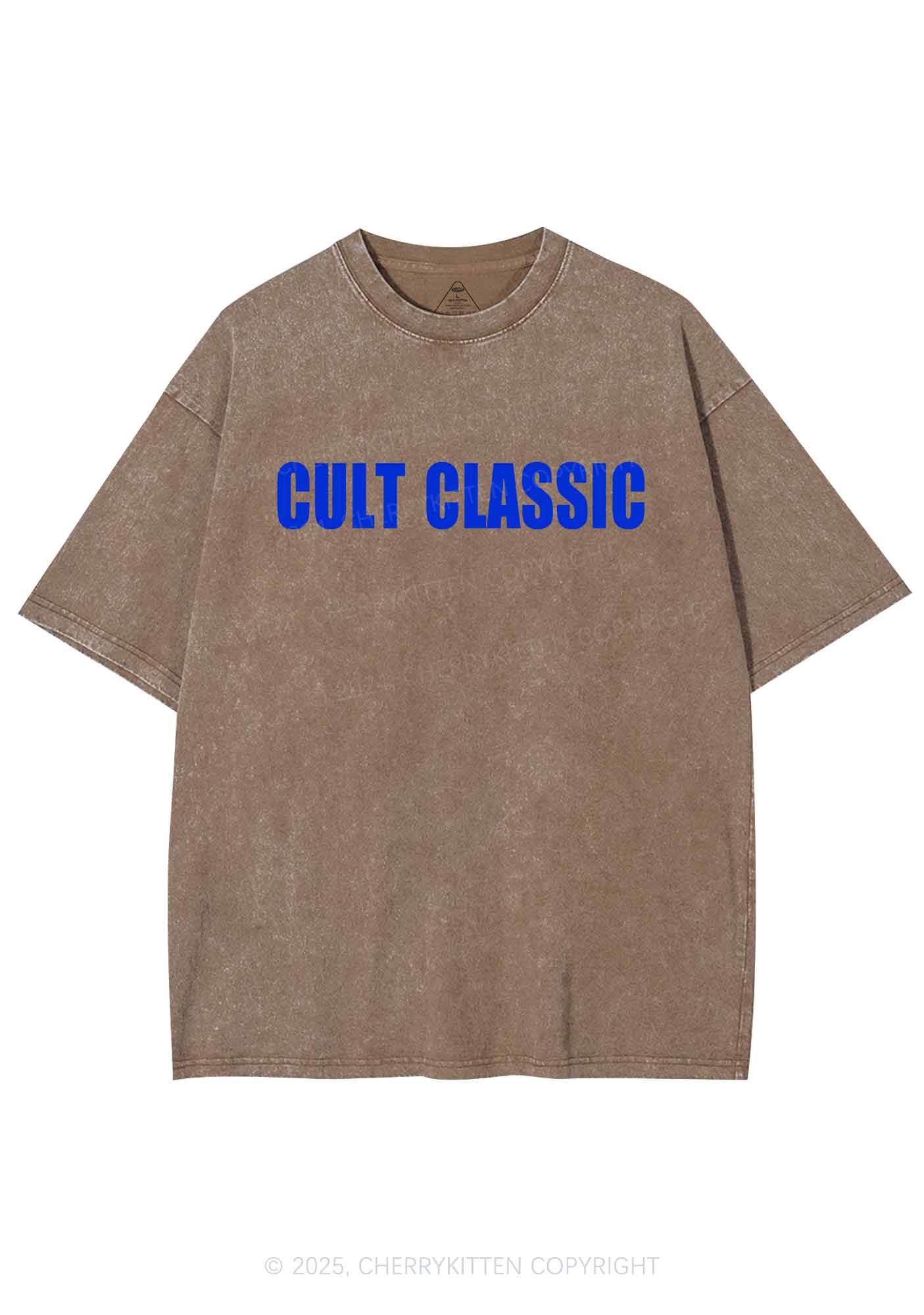 Cult Classic Y2K Shirts Washed Tee Cherrykitten