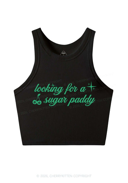 Looking For A Sugar Paddy St Patricks Y2K Crop Tank Top Cherrykitten