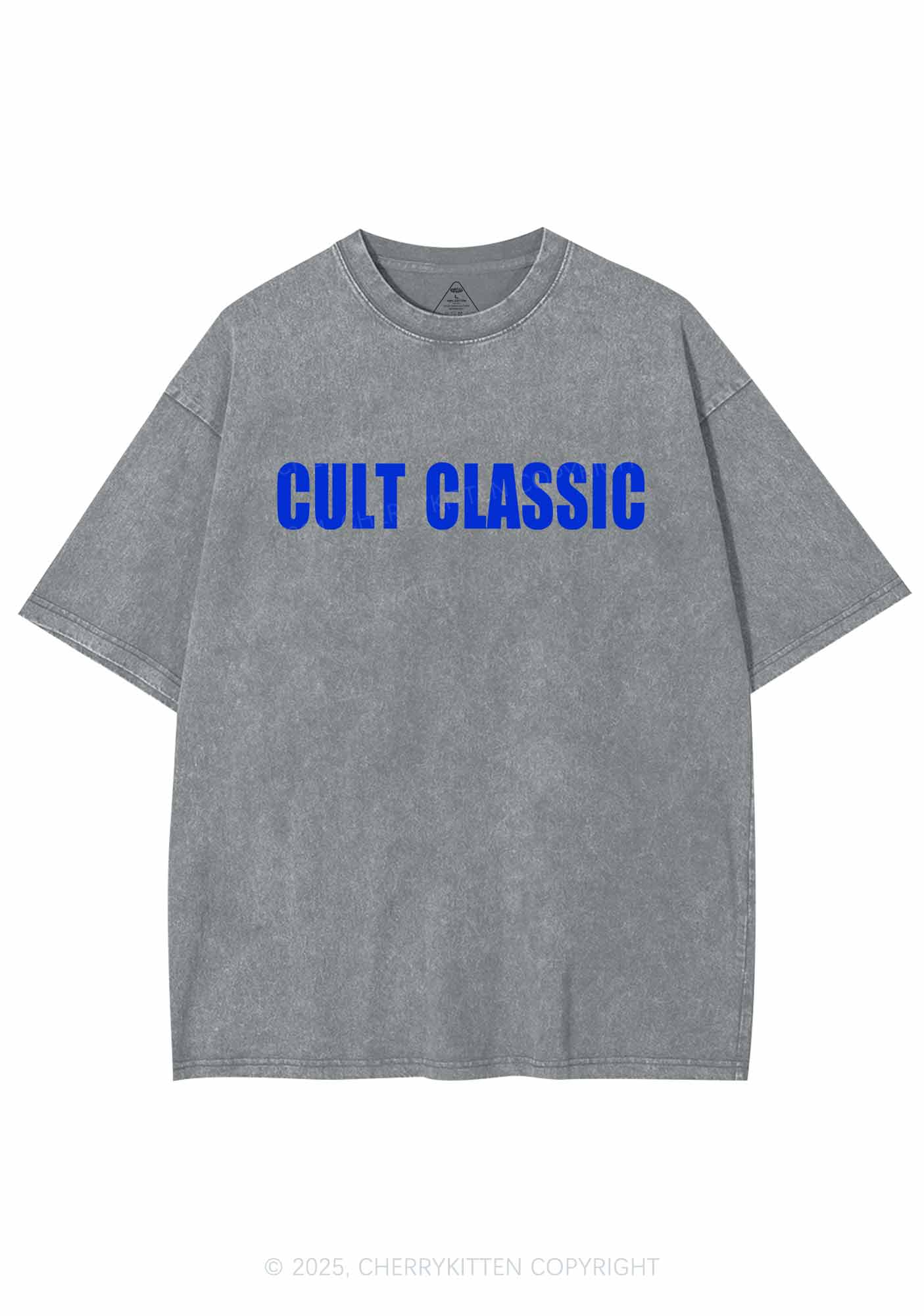 Cult Classic Y2K Shirts Washed Tee Cherrykitten