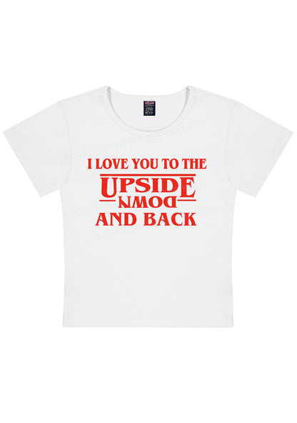 Love You Upside Down Y2K Baby Tee Cherrykitten