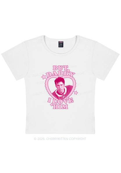 But Daddy I Love HW Y2K Baby Tee Cherrykitten