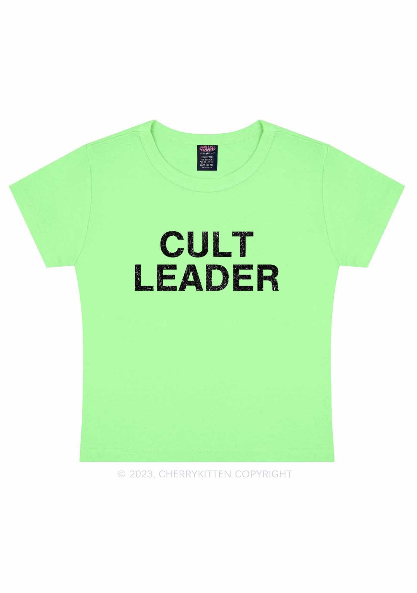 Cut Leader Y2K Baby Tee Cherrykitten
