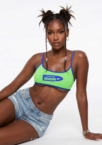 Cxxting Season Y2K Super Crop Cami Cherrykitten