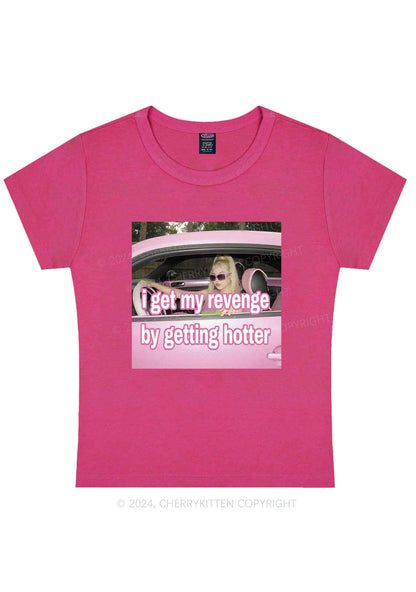 Get My Revenge Y2K Baby Tee Cherrykitten