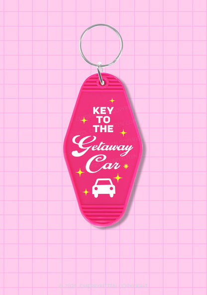 The Getaway Car 1Pc Y2K Hotel Keychain Cherrykitten