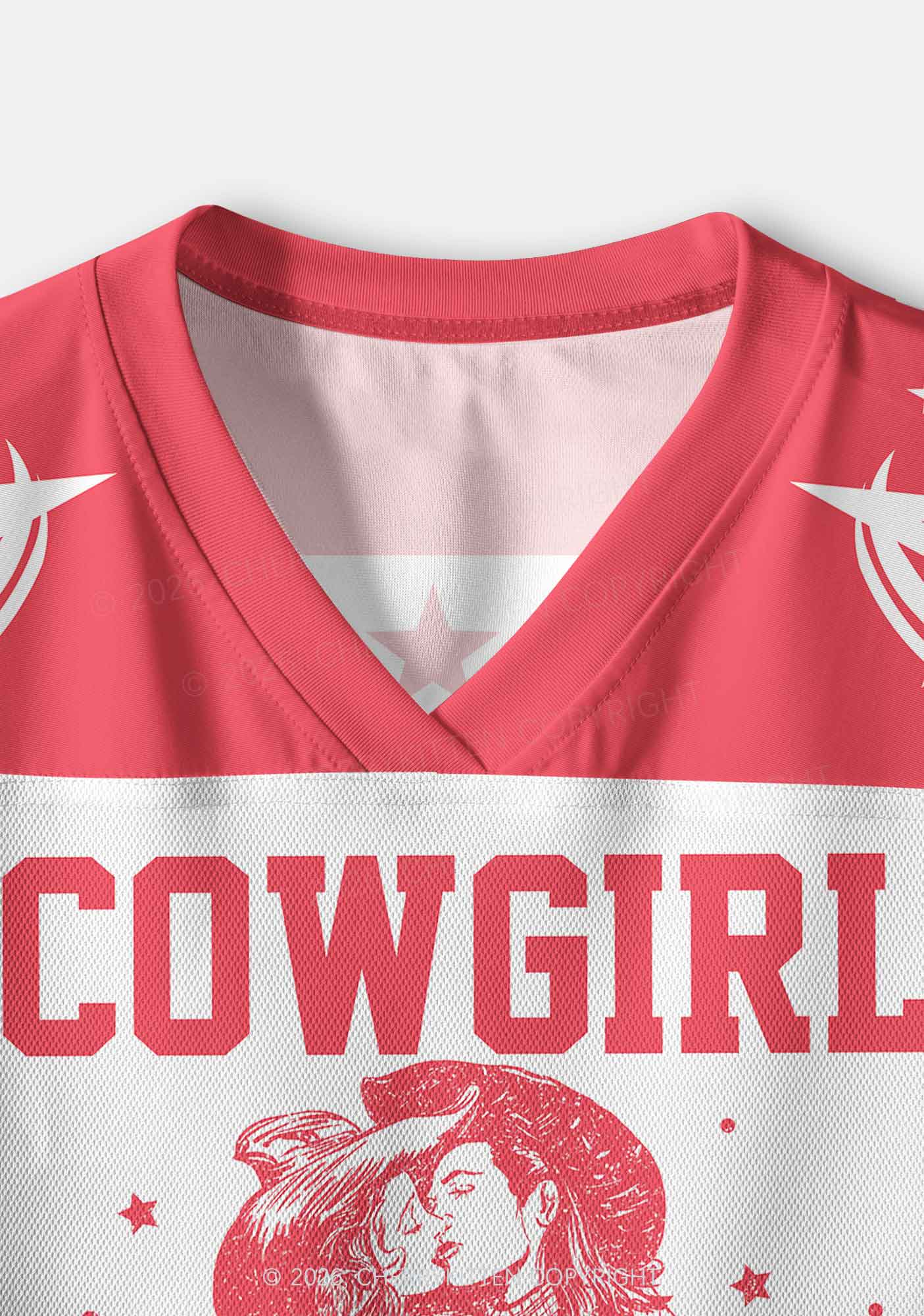 Cowgirl Wrangler Pride Y2K Crop Sport Jersey Shirts Cherrykitten