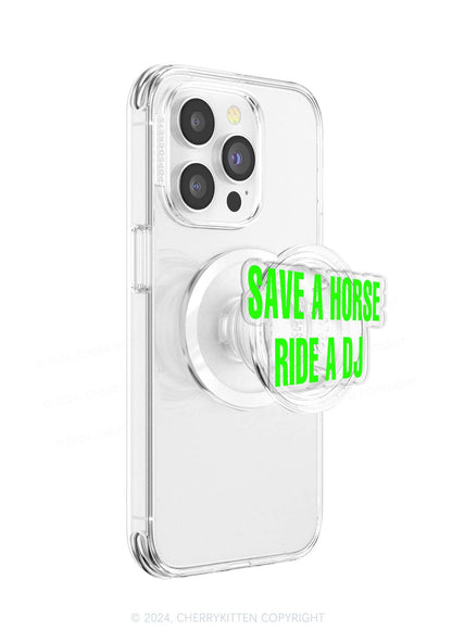 Ride A DJ Y2K Magnetic Phone Grip Holder Cherrykitten