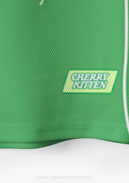 Custom Everyone Loves Irish Girl St Patricks Y2K Crop Sport Jersey Shirts Cherrykitten