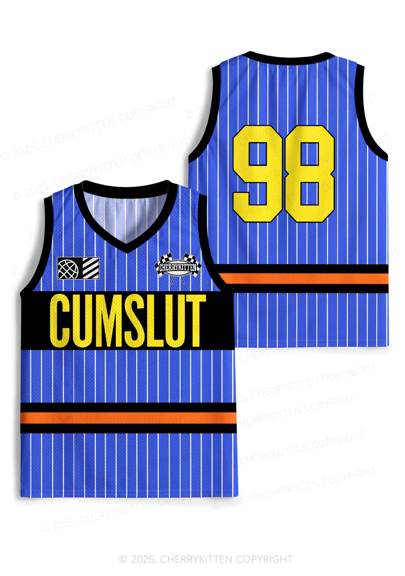 Custom Cxmslxt Y2K Sport Jersey Tank Cherrykitten