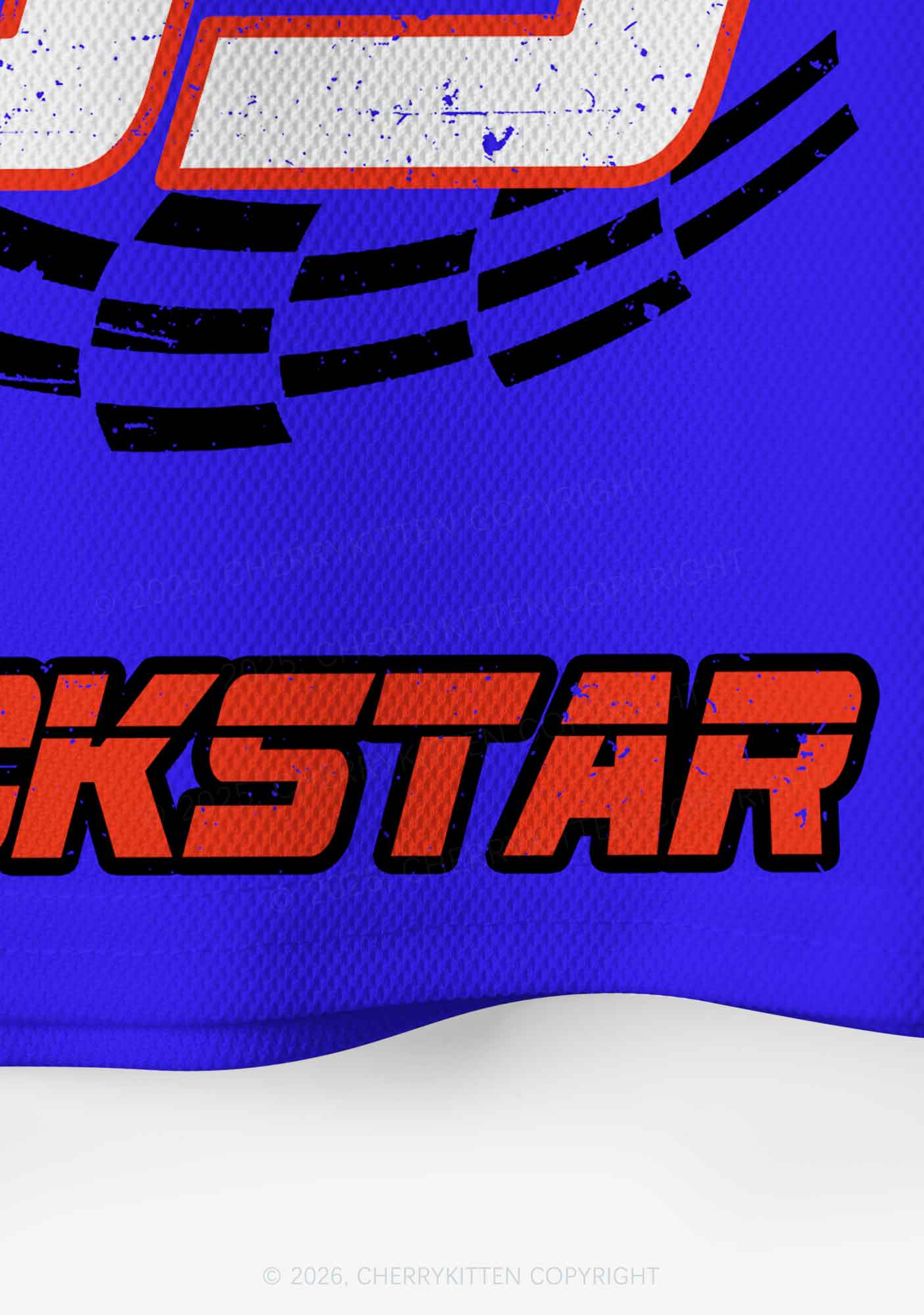 Support Rock Fxxk A Rockstar Y2K Crop Sport Jersey Shirts Cherrykitten