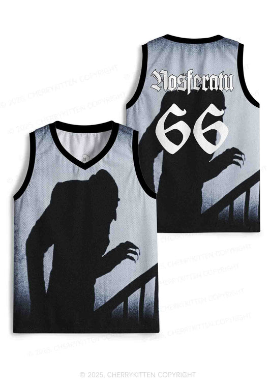 Halloween Custom Horror Shadow Y2K Sport Jersey Tank Cherrykitten