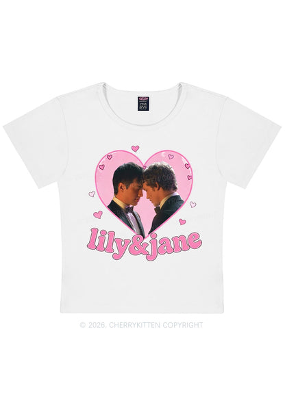 Lily And Jane HR Y2K Baby Tee Cherrykitten