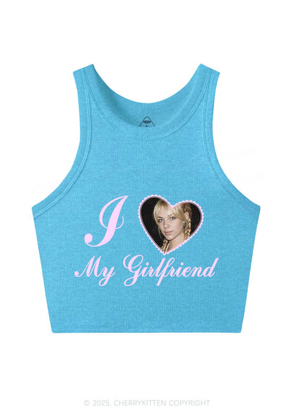 Custom Heart My Bf GF Y2K Crop Tank Top Cherrykitten