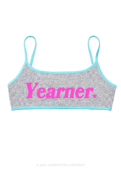 Yearner Y2K Super Crop Cami Cherrykitten