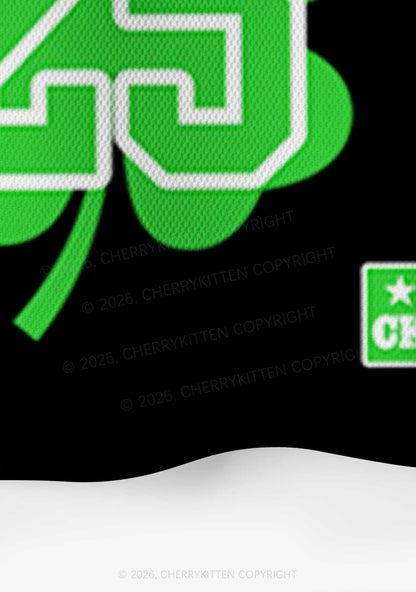 Custom Lucky Horseshoe St Patricks Y2K Crop Sport Jersey Shirts Cherrykitten