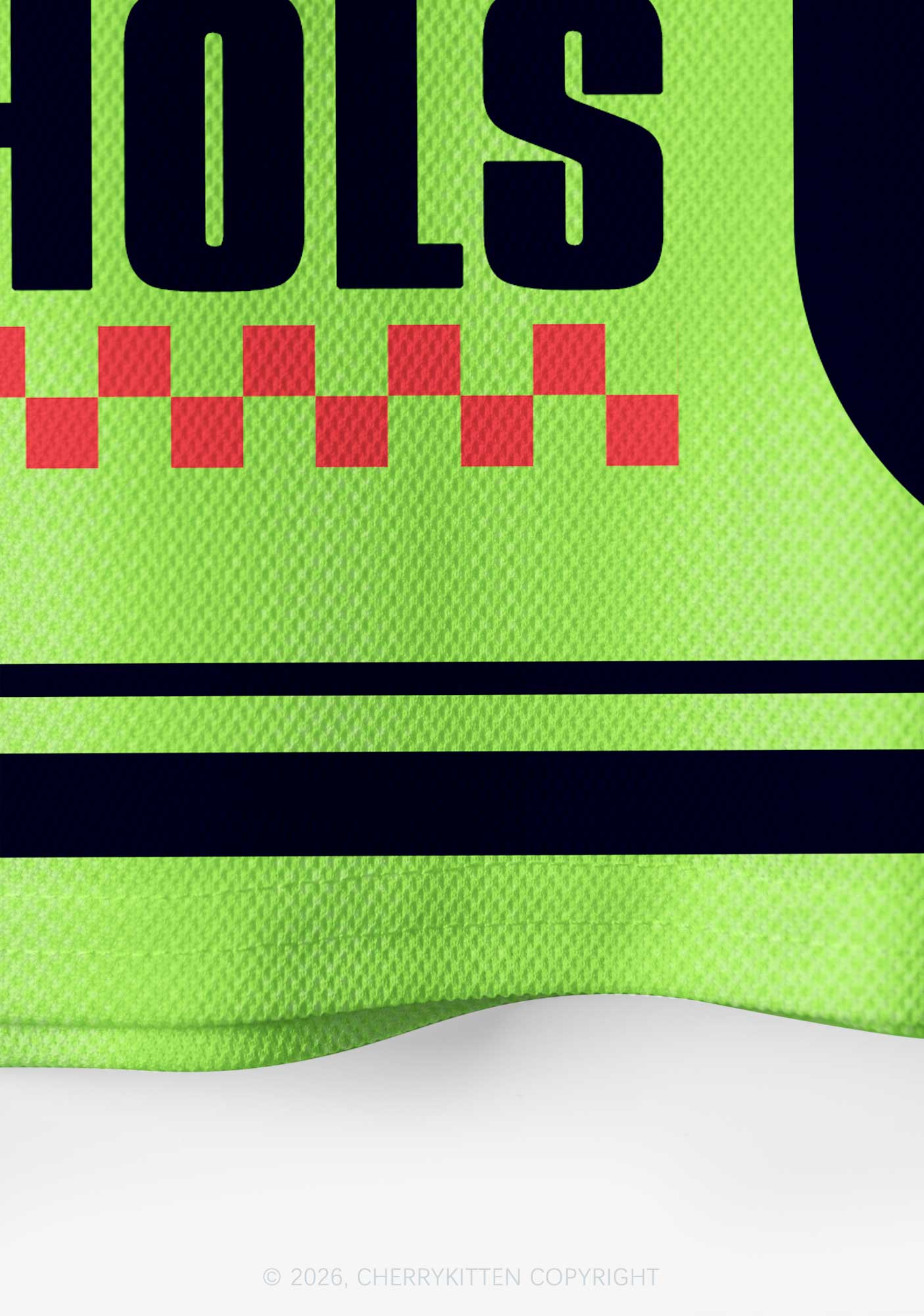 Mama Needs Her Menthols Y2K Crop Sport Jersey Shirts Cherrykitten