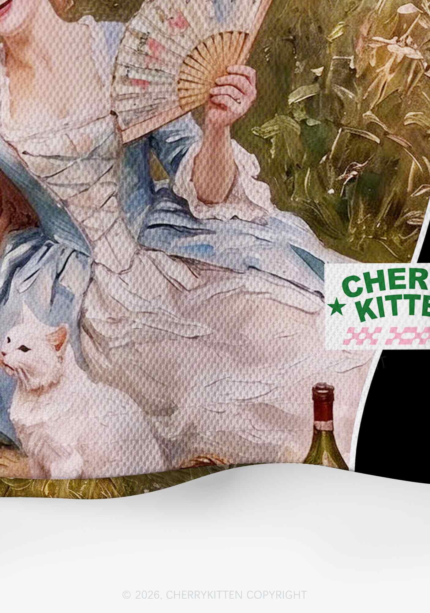 I Let Femmes Top Me Picnic Girls Pride Y2K Crop Sport Jersey Shirts Cherrykitten