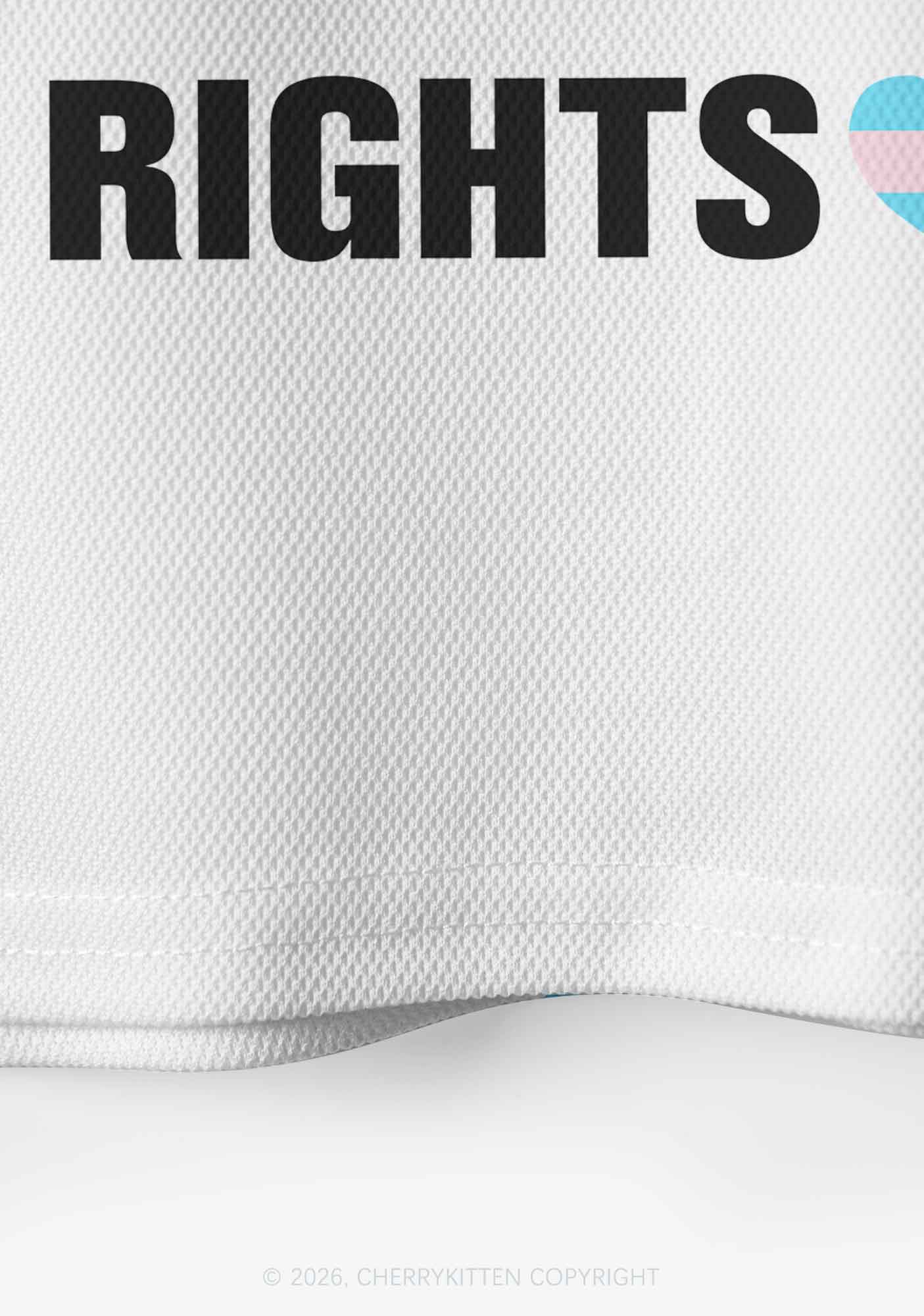 Femme Dykes For Trans Rights Pride Y2K Crop Sport Jersey Shirts Cherrykitten