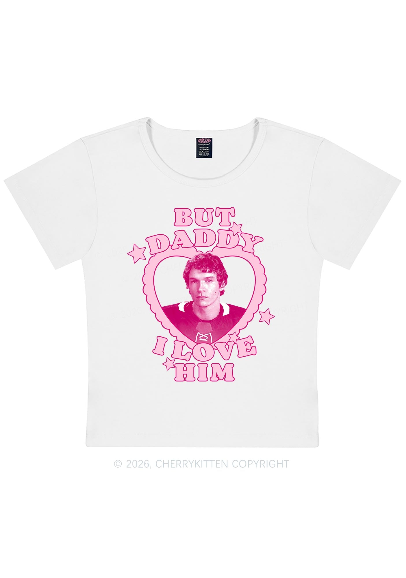 But Daddy I Love CS Y2K Baby Tee Cherrykitten