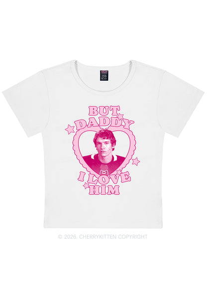 But Daddy I Love CS Y2K Baby Tee Cherrykitten