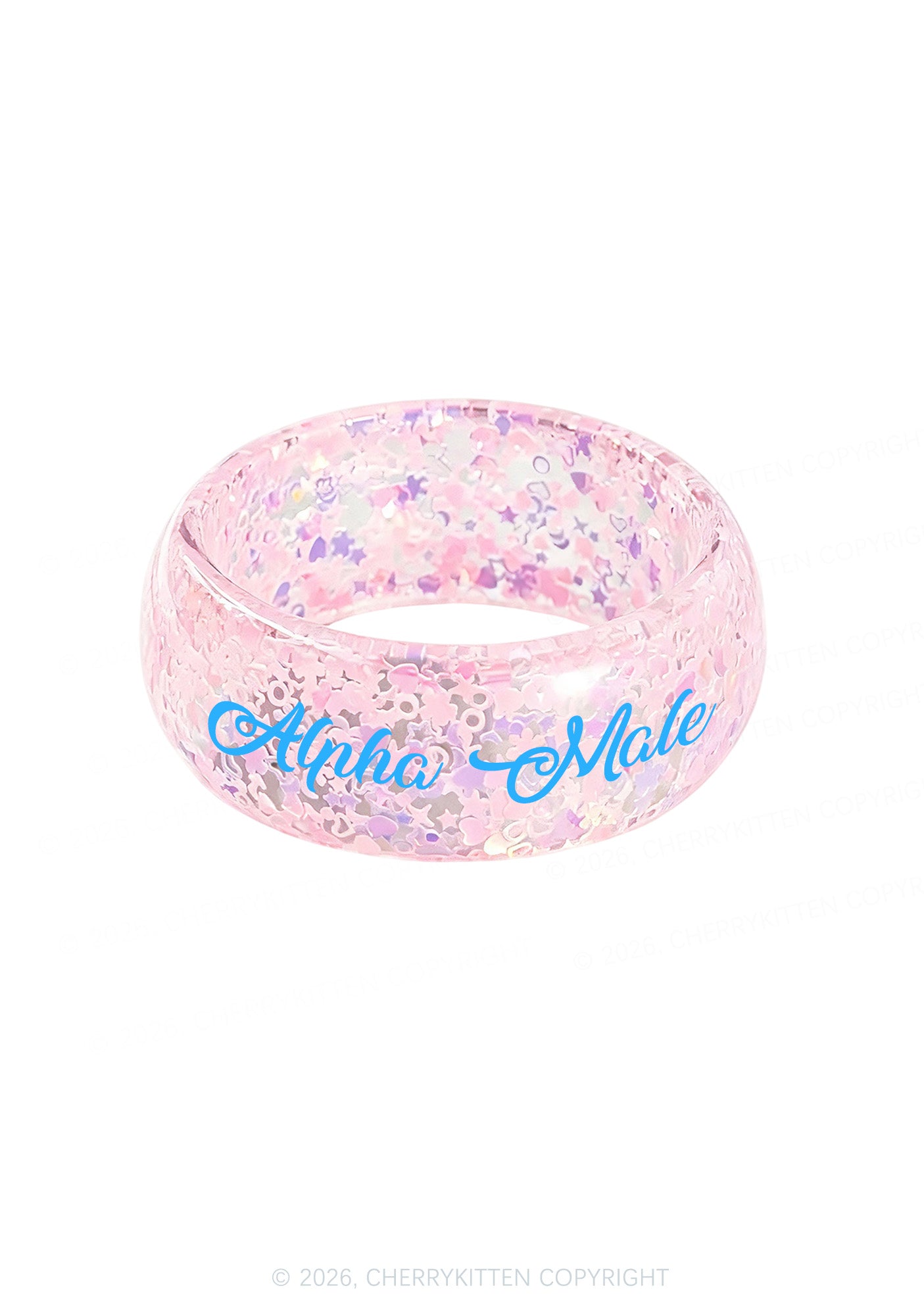 Alpha Male Y2K Cuff Bangle Cherrykitten