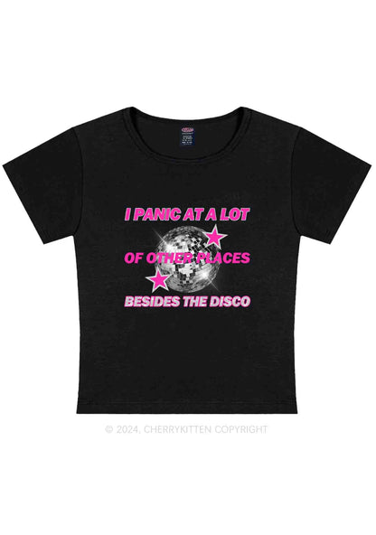 Curvy Panic Besides The Disco Y2K Baby Tee Cherrykitten