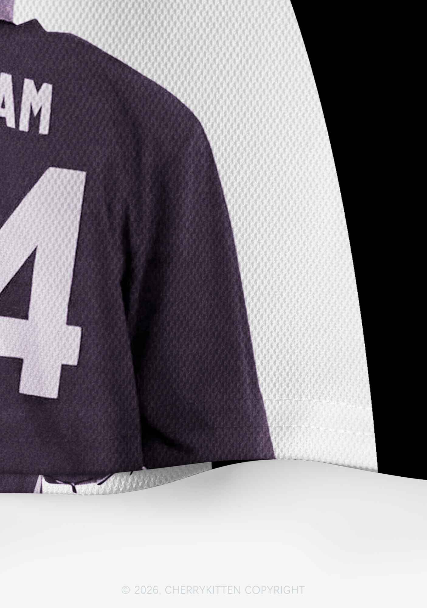 Hockey Player GG Y2K Crop Sport Jersey Shirts Cherrykitten