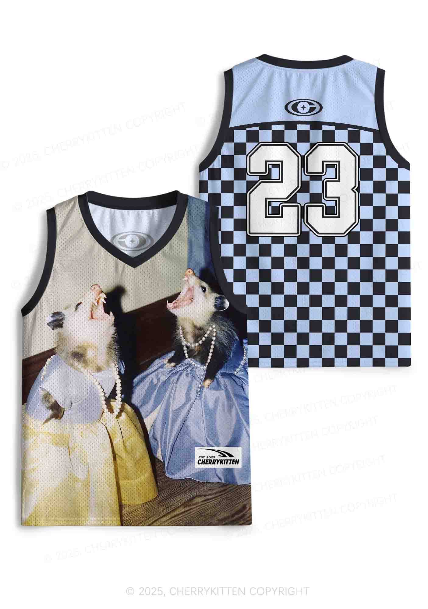 Custom Princess Rats Y2K Sport Jersey Tank Cherrykitten