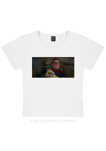 Snack Break Y2K Baby Tee Cherrykitten