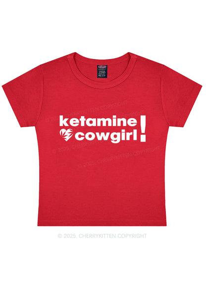 K Cowgirl Y2K Baby Tee Cherrykitten