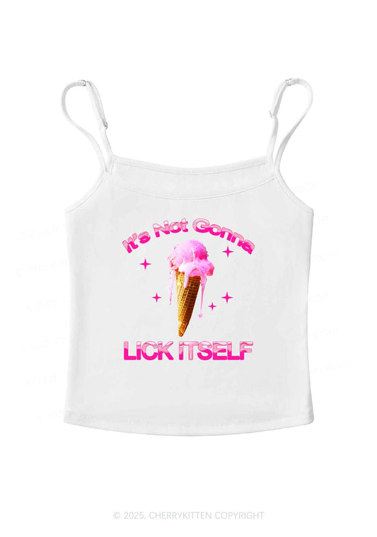 Ice Cream Lick Itself Y2K Spaghetti Strap Cami Cherrykitten