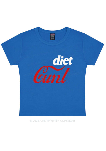 Diet Cxxt Y2K Baby Tee Cherrykitten