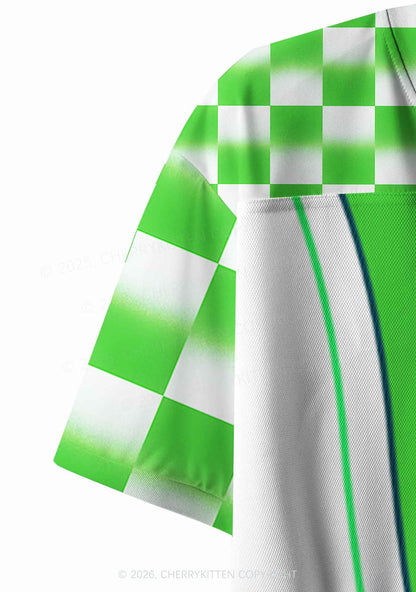 Custom Shake Your Shamrocks St Patricks Y2K Crop Sport Jersey Shirts Cherrykitten