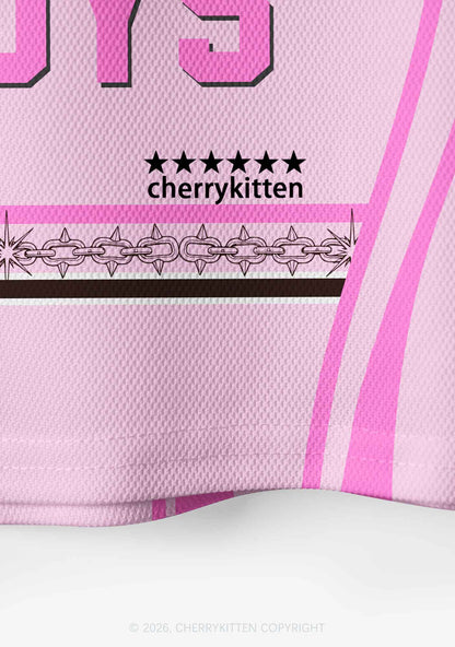Boys Will Be Toys Y2K Crop Sport Jersey Shirts Cherrykitten