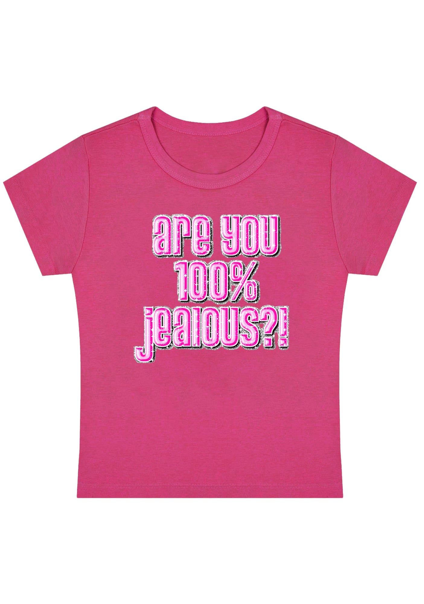 Curvy Are You 100% Jealous Baby Tee