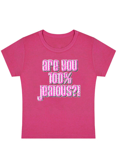 Curvy Are You 100% Jealous Baby Tee