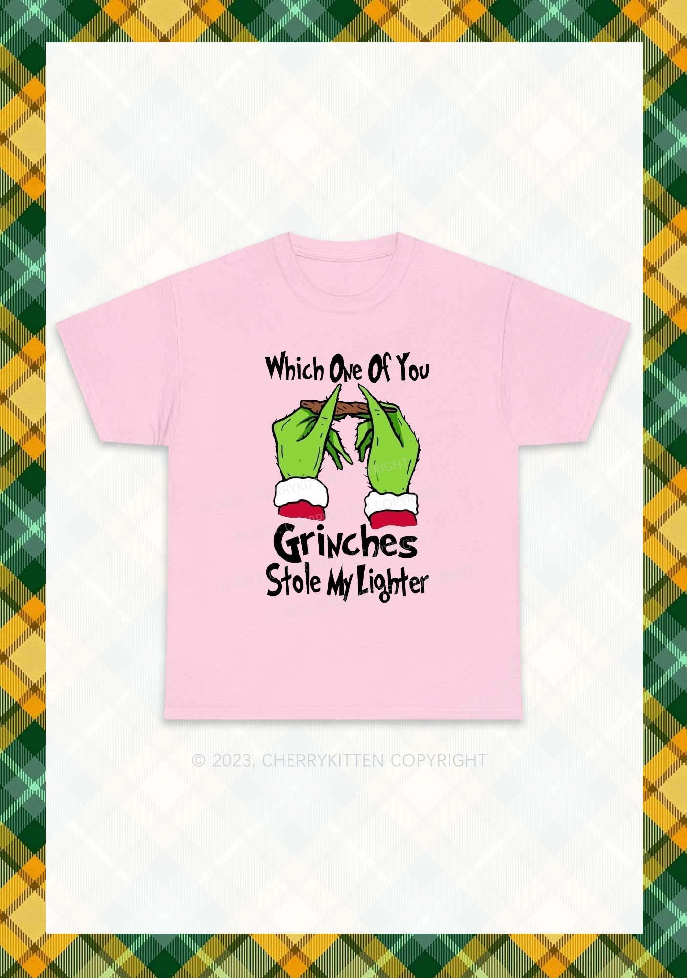 Which One Of You Stole My Lighter Christmas Chunky Shirt Cherrykitten