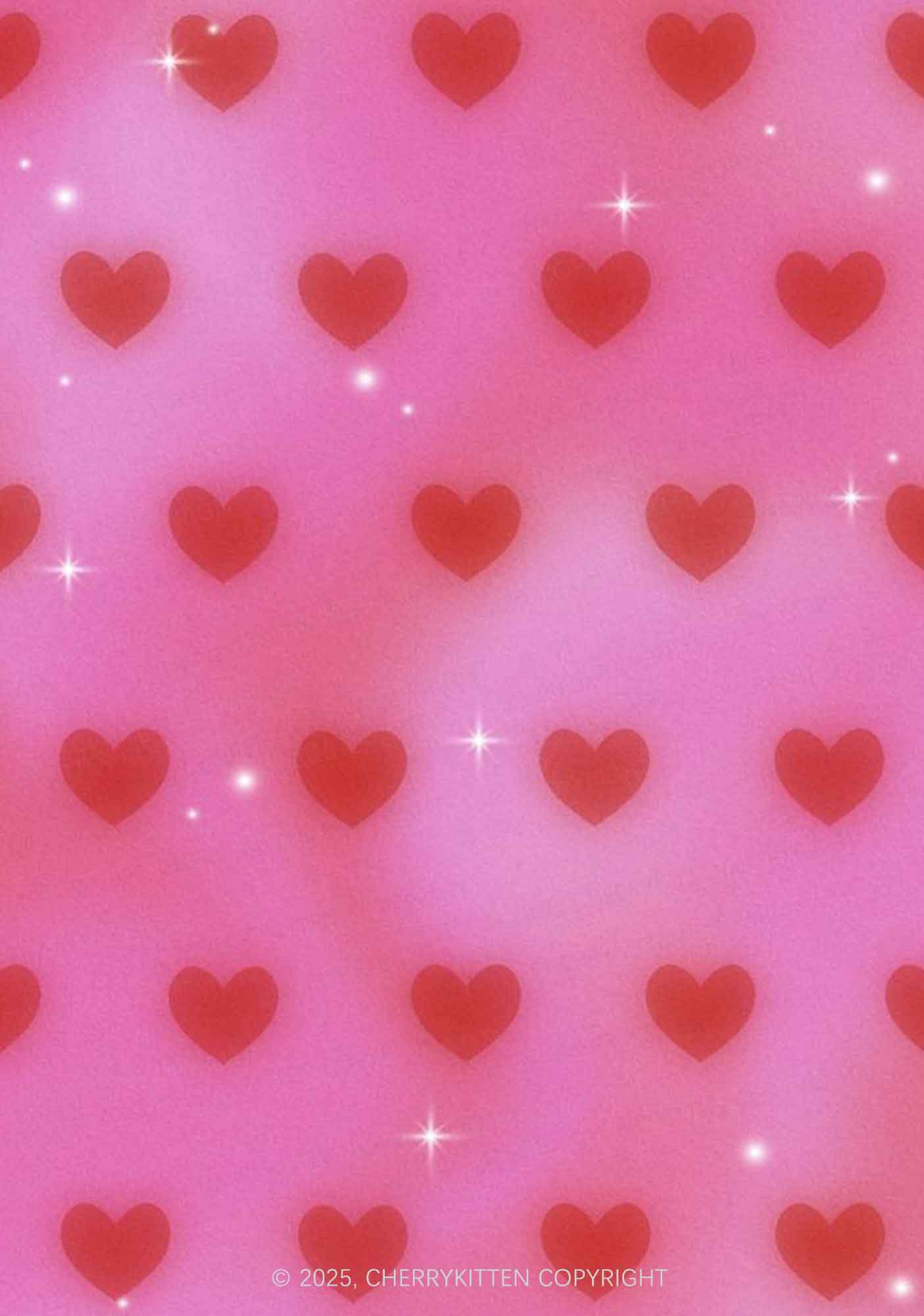 Shiny Love Y2K Print Mini Layered Skirt Cherrykitten