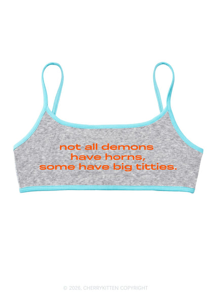 Big Txtties Demons Y2K Super Crop Cami Cherrykitten