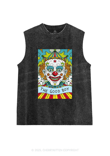 The Good Boy Y2K Washed Tank Cherrykitten