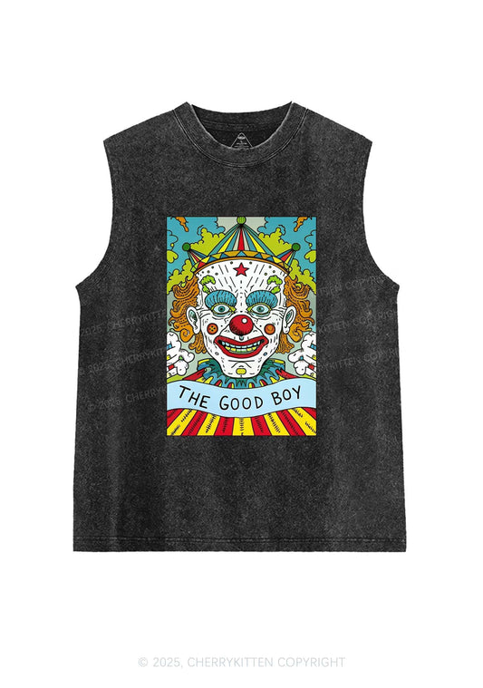 The Good Boy Y2K Washed Tank Cherrykitten