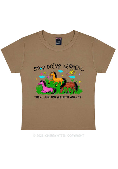 Stop Doing Kxxamine Y2K Baby Tee Cherrykitten