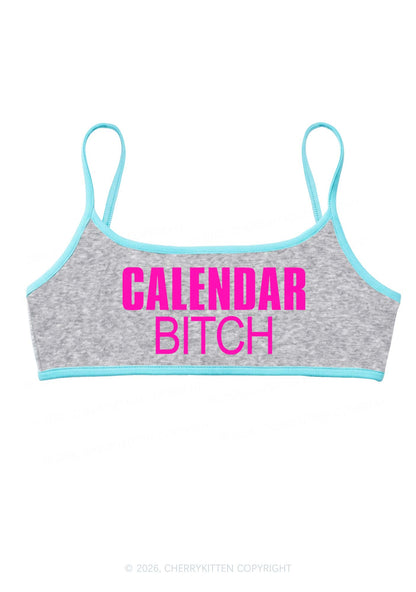Calendar Bxxch Y2K Super Crop Cami Cherrykitten