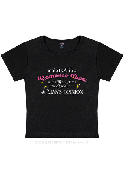 Romance Book Y2K Baby Tee Cherrykitten