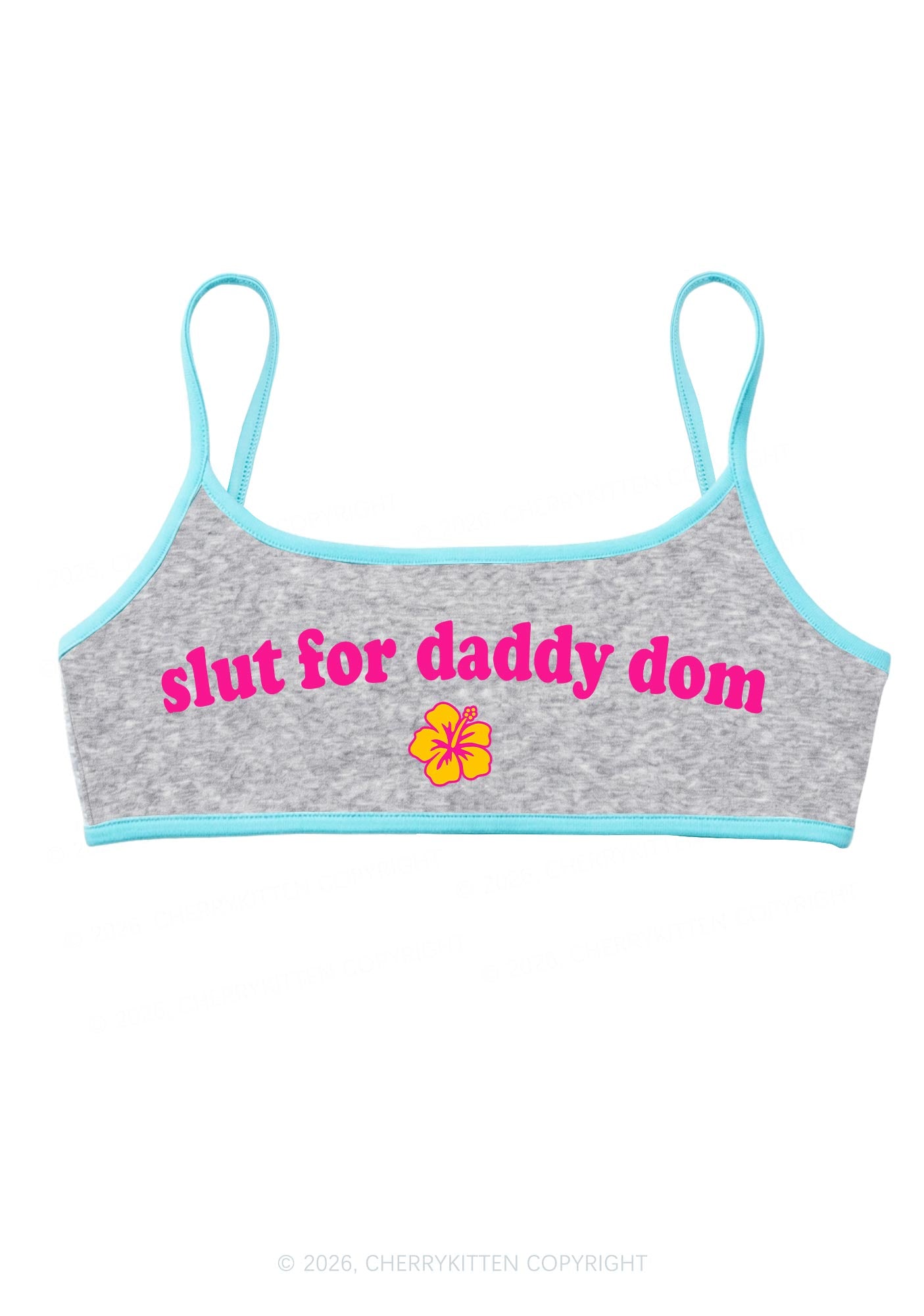 Slxt For Daddy Dom Y2K Super Crop Cami Cherrykitten