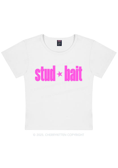 Stud Bait Pride Y2K Baby Tee Cherrykitten