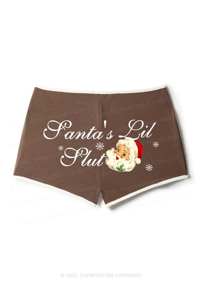 Santas Lil Slxt Christmas Y2K Booty Shorts Cherrykitten