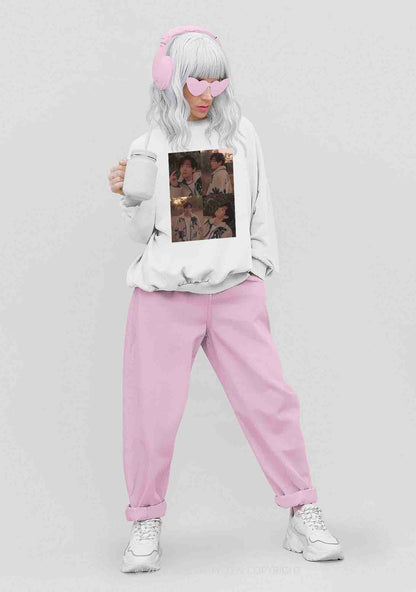 Bangtan Kim Taehyung Kpop Y2K Sweatshirt Cherrykitten