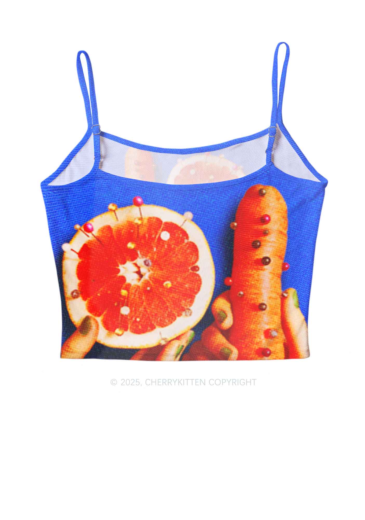Carrots and Grapefruit Pride Y2K Mesh Cami Tank Cherrykitten