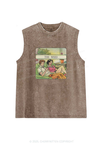 The Wxxd Y2K Washed Tank Cherrykitten